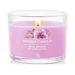 Yankee Candle votivní svíčka plněná ve skle Wild Orchid
